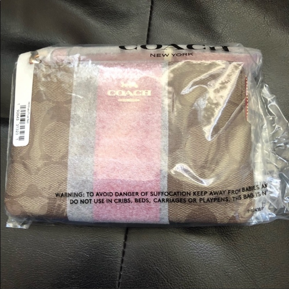 Coach wrist wallet